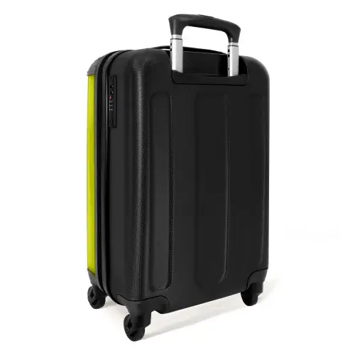 3 NBS - Handbagage koffer - Unisex middel -achterkant