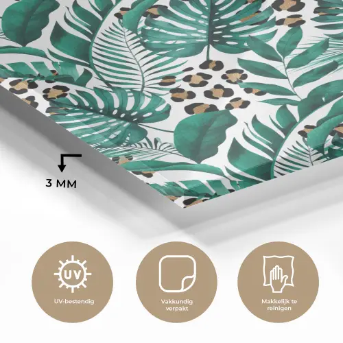 Bladeren - Tropisch - Jungle plexiglas 5mm klein -sfeer2