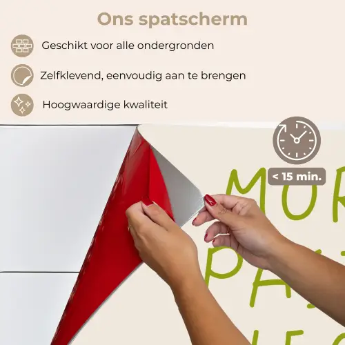 More pasta please keuken achterwand spatscherm klein -spatscherm_NL