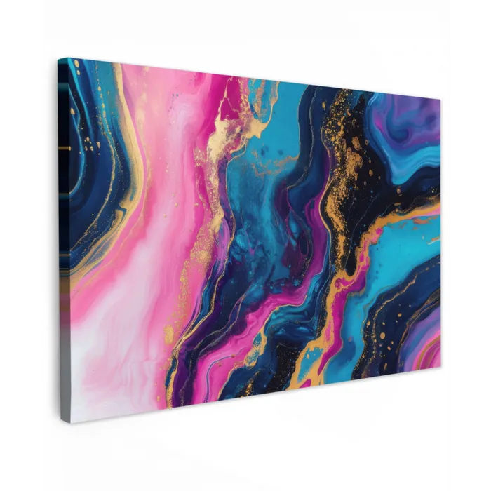 Marmer - Modern - Goud canvas 2cm klein -z3d