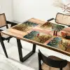 Boom - Abstract - Natuur - Kunst Placemat vinyl groot -zzsfeer4_Kitchenyeah-website