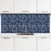 Graniet - Blauw - Koel keuken achterwand 2 middel 871 -3d