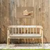 Vanilletaart - Cake - Romig Tuinposter op houten frame 2 cm dik klein -sfeer4