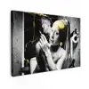 Marmerlook - Meisje met de parel - Sigaretten - Toilet - Goud - Kunst - Oude meesters canvas 2cm klein -z3d