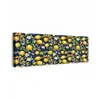Citroenen - Bloemen - Bladeren - Blauw canvas 2cm klein 828 -z3d