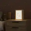 Walvis - Minimalistisch - Bloemen - Stippen Light Box met kabel klein -sfeer1_kind