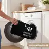 Quotes - WC papier - Zwart - Humor Badmat klein -USP_WasbaarNL