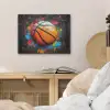 Graffiti - Basketbal - Verf - Sport PET vilt klein -sfeer3