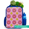 All smiles roze Kinderrugzak - Blauw middel -inhoud_NL