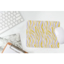 Zebra - Modern - Meerkleurig muismat rubber klein 262 -witbureau