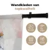 Abstract - Pastel kleuren - Goud - Modern - Aesthetic Wandkleed katoen klein -sfeer2