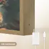 Toekan - Vogels - Bloemen - Natuur - Jungle Light Box met batterij (Wandlamp) middel -USP_websiteoplaadbaarNL