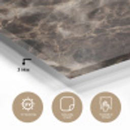Bruin - Goud - Marmer plexiglas 5mm klein 11 -sfeer2