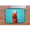 Ara - Koksmuts - Sokkel - Grappig laptophoes neopreen klein -tafel