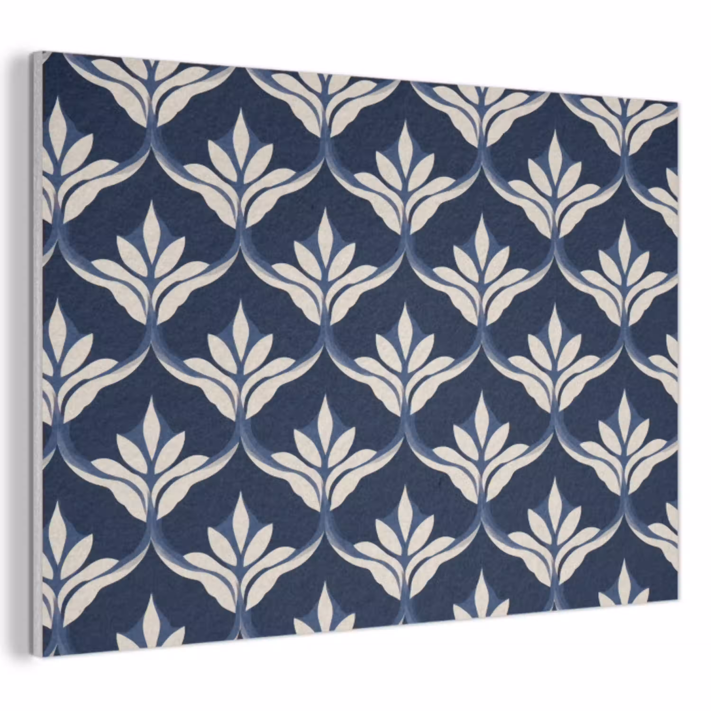 Modern - Ontwerp - Blauw PET vilt klein 837 -3d