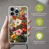 Vrolijk boeket - Dynamisch - Subtiele kleurspatten Hoesje iPhone 16 Pro Max met koord klein -sfeer2_NL