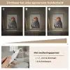 Vogel - Realistisch - Veren - Bruin Light Box met kabel (Tafellamp) klein -USP_dimbaarNL