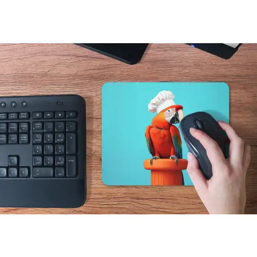 Ara - Koksmuts - Sokkel - Grappig muismat rubber klein -toetsenbord