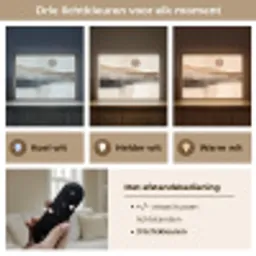 Minimalistisch - Landschap - Dimensie Light Box met batterij (Wandlamp) middel -USP_lichtkleurNL