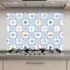 Zee - Sfeer- Mozaïek - Blauw keuken achterwand spatscherm klein 900 -3d_website