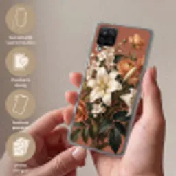 Boeket - Retro - Kleurrijk Telefoonhoesje Samsung Galaxy A12 klein -sfeer3_NL