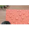 Water - Druppels - Roze muismat rubber klein -closeup