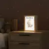 Beer - Maan - Sterren - Kinderen Light Box met kabel (Kinderlampje) klein -sfeer1_kind