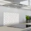 Grafisch - Patroon - Modern - Hexagon keuken achterwand spatscherm klein 900 -3d_schuin
