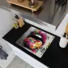 Lippen - Graffiti - Expressief Inductie beschemer met haakjes middel -sfeer1