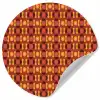 Retro - Disco - Hippie Wandcirkel behangsticker klein 186 -3d