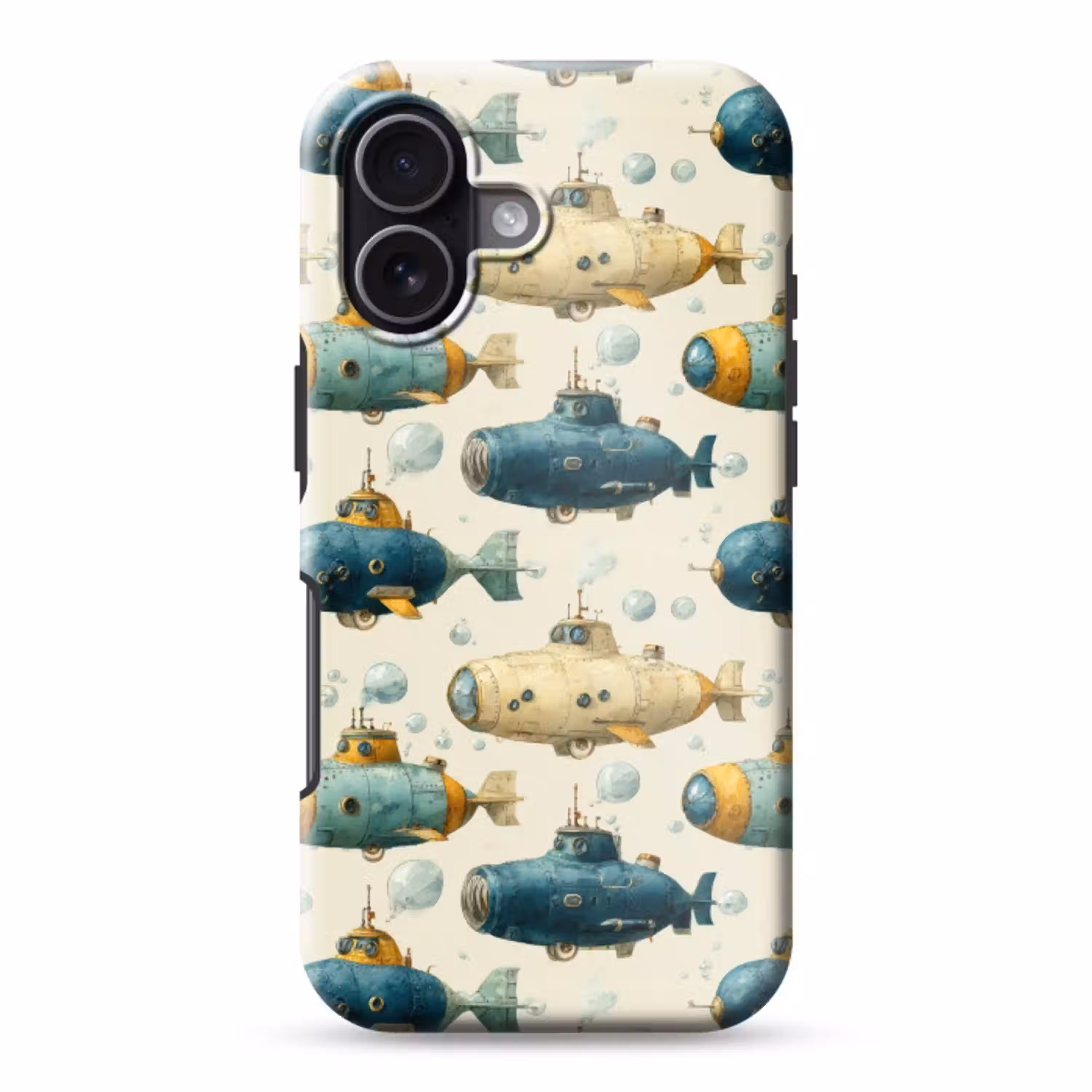 Duikboot - Fantasie - Kleurrijk Toughcase MagSafe Apple iPhone 17 klein 1017 -3d