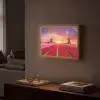 Bloemen - Tulpen - Bloemenveld - Molens - Holland Light Box met batterij (Wandlamp) middel -sfeer1