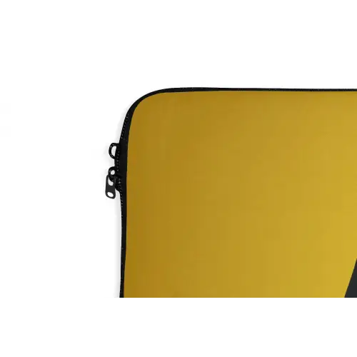 Toekan - Minimalistisch - Snavel - Oranje laptophoes neopreen klein -detail