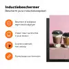 Koffiebekers - Deksel - Verf - Textuur Inductie beschermer vinyl 3mm middel -zzzzzzz-td-ups