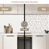 Grafisch - Patroon - Modern keuken achterwand 2 middel 871 -voor-na2_NL