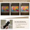 Abstract - Verflook - Modern - Kleurrijk Light Box met batterij (Wandlamp) middel -USP_dimbaarNL