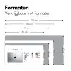 Liefie - Lettercollage Muismat XXL klein -sfeer5