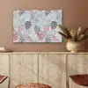 Bladeren - Tropical - Pastel - Jungle PET vilt middel -sfeer4