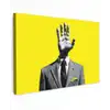 Pak - Hand - Geel canvas 2cm klein -z3d