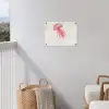 Kwal - Tentakels - Roze tuinposter los doek klein -sfeer8