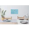 Water - Blauw - bubbels Muursticker klein -eettafel