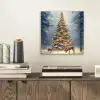 Kerstlicht - Woud - Hert - Donker aluminium wit klein -sfeer1