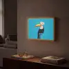 Tucan - Sokkel - Vogel - Koksmuts Light Box met batterij (Wandlamp) middel -sfeer1