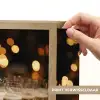 Lichtjes - Champagne - Dienblad - Glazen Light Box met batterij (Wandlamp) middel -USP_websiteprintNL