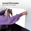 Paard - Springen - Modern Inductie beschemer met haakjes klein -ky-ophangen-nl