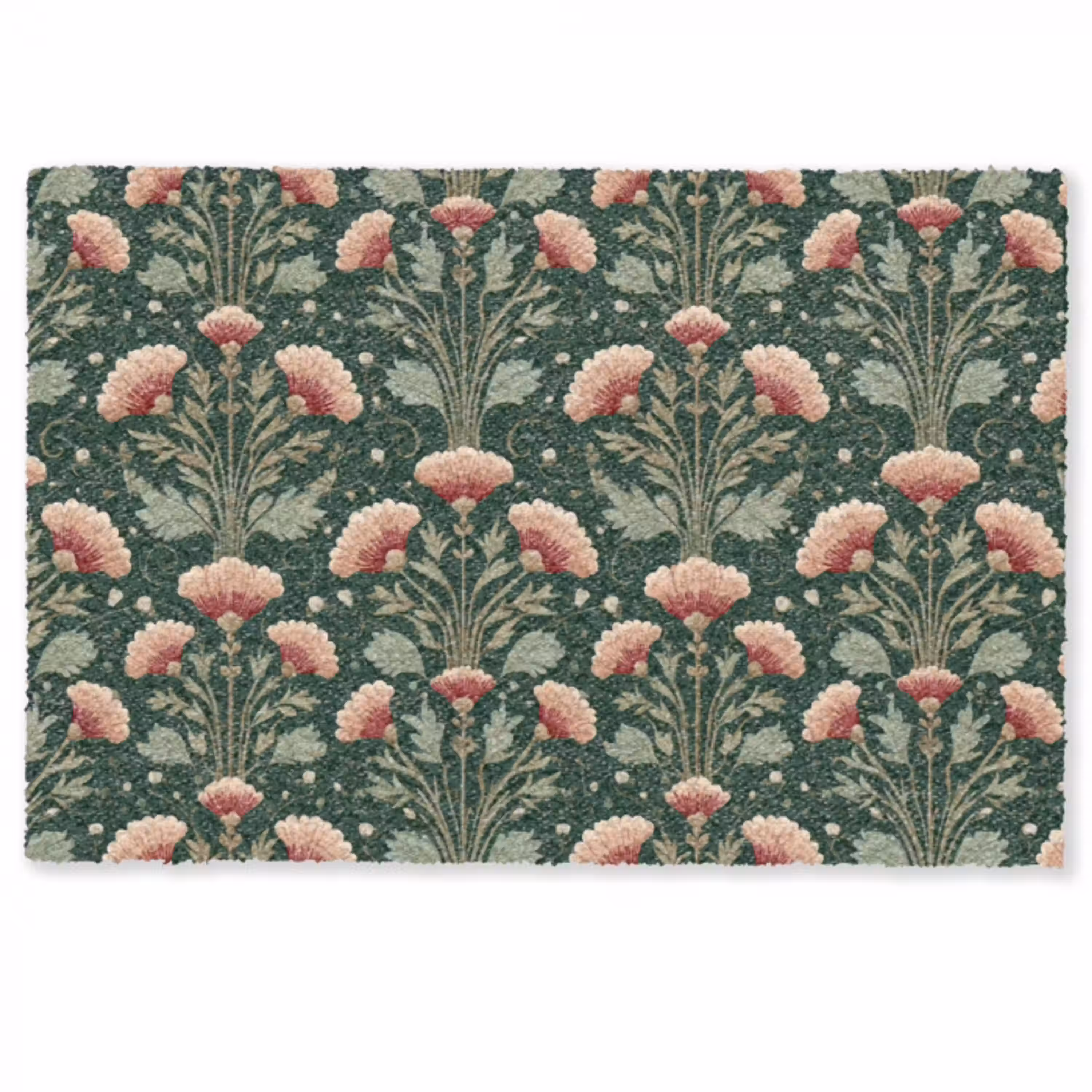 Patroon - Botanisch - Kleurrijk Deurmat klein 898 -zkaufland3d
