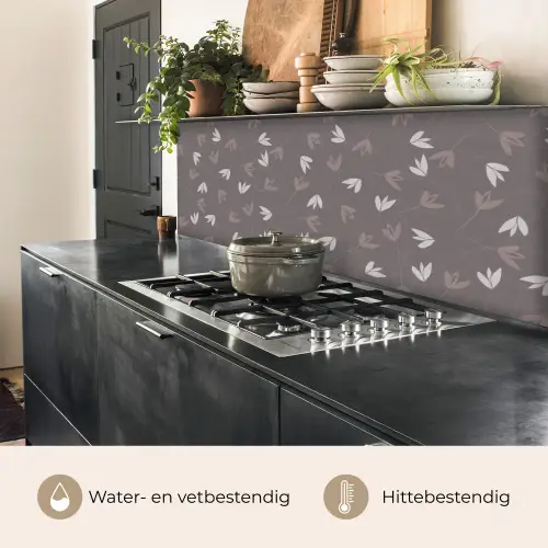 Patronen - Tulpen - Minimalistisch keuken achterwand 2 middel 871 -usp_NL