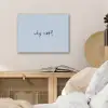 Why not - Blauw - Donker blauw - Quote PET vilt klein -sfeer3