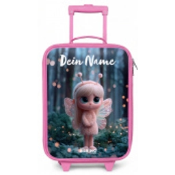 Fairy - Bos - Glitters Kinderkoffer - Roze klein -zz3dotto