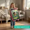 Voetbal - Jongen - Bos Kinderkoffer - Roze klein -sfeer2_NL
